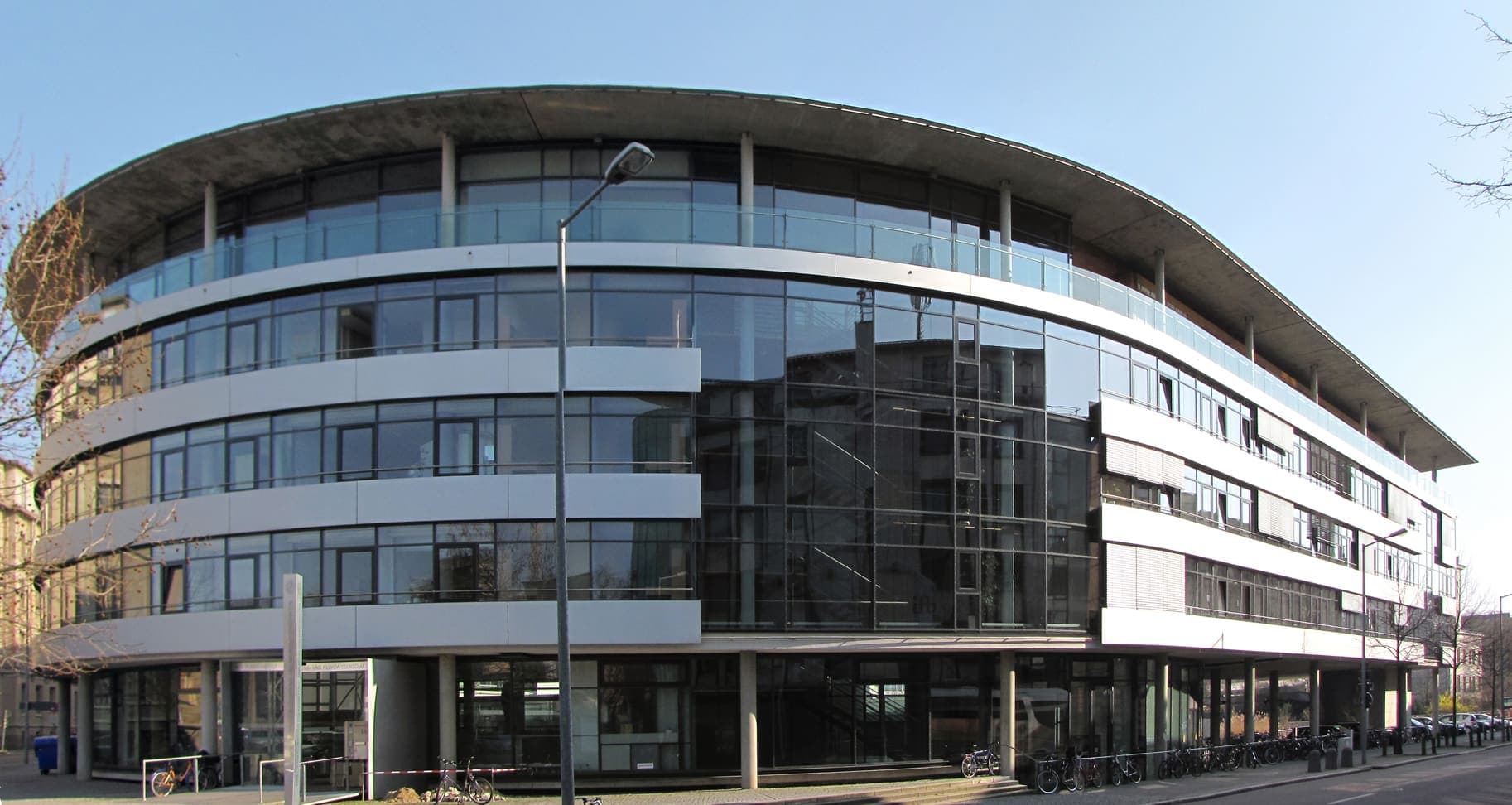 Modern academic building, Leipzig