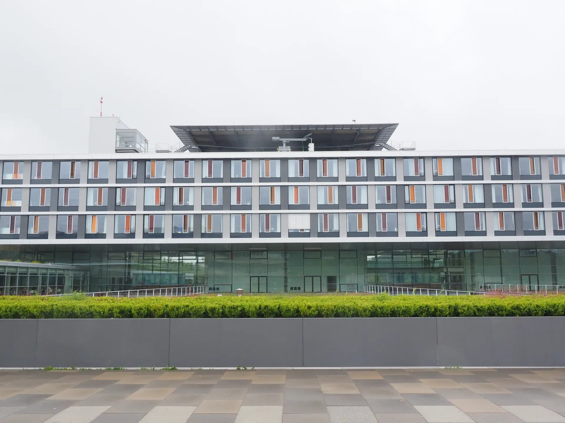 Modern research and office building