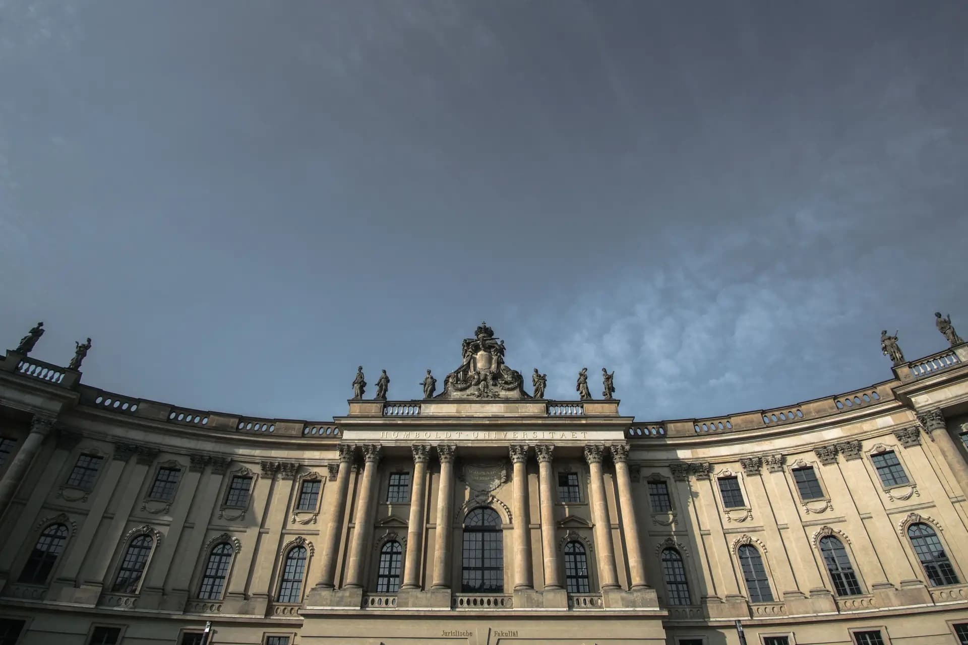 Historic university building on Bebelplatz, Berlin