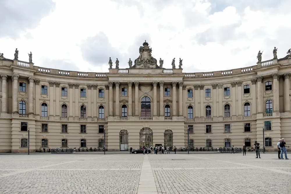 Historic university building on Bebelplatz, Berlin