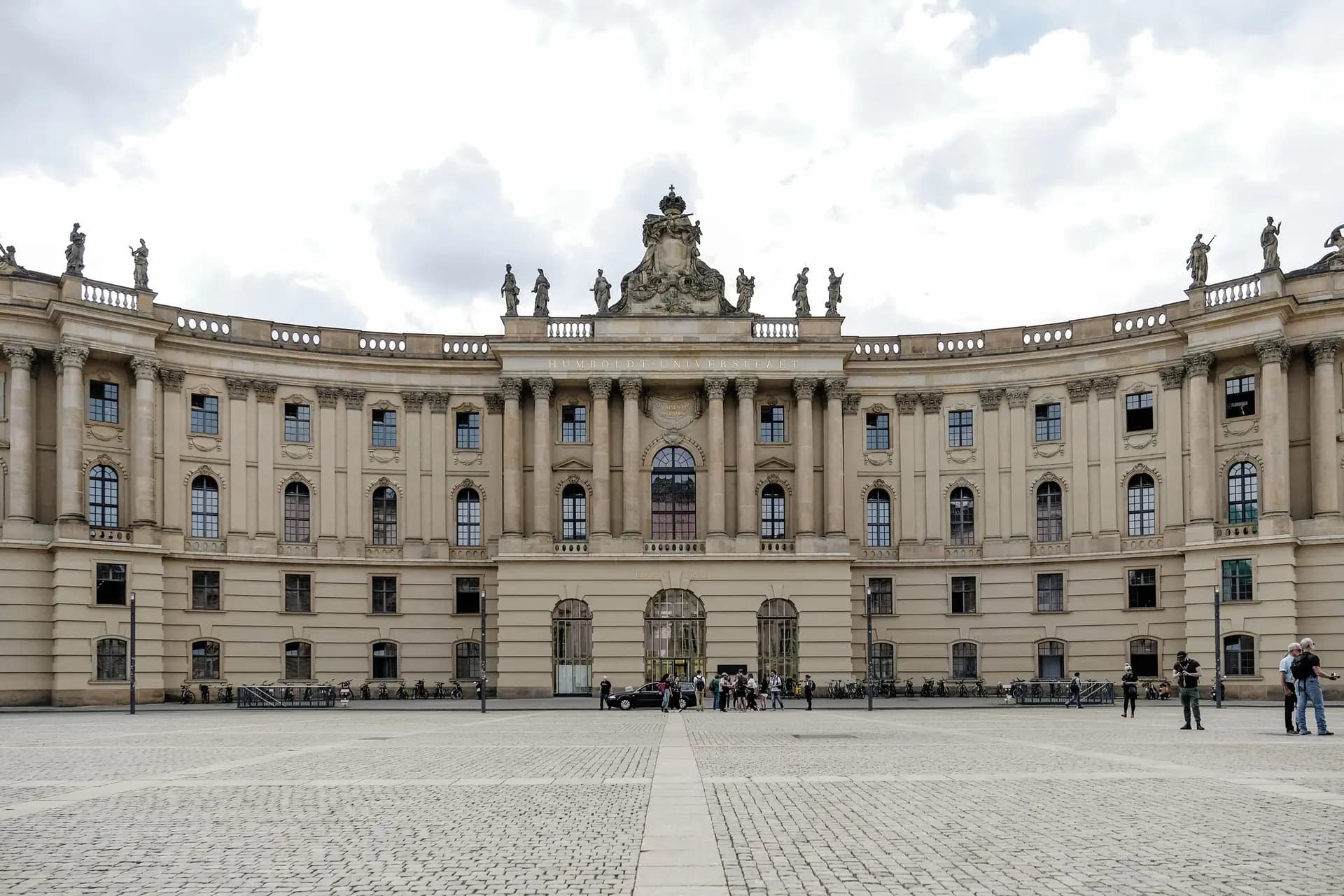 Historic university building on Bebelplatz, Berlin